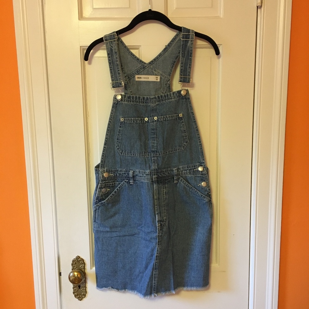 ASOS Denim Overall Dress